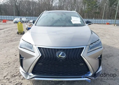2017 Lexus Rx 350 F Sport из США, поврежденный, VIN 2T2BZMCAXHC123473